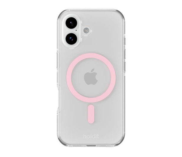 Holdit MagSafe Case iPhone 17 Pink/Transparent - 1361725 - zdjęcie